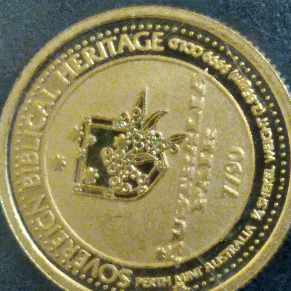 1/4 shekel pure 999 gold